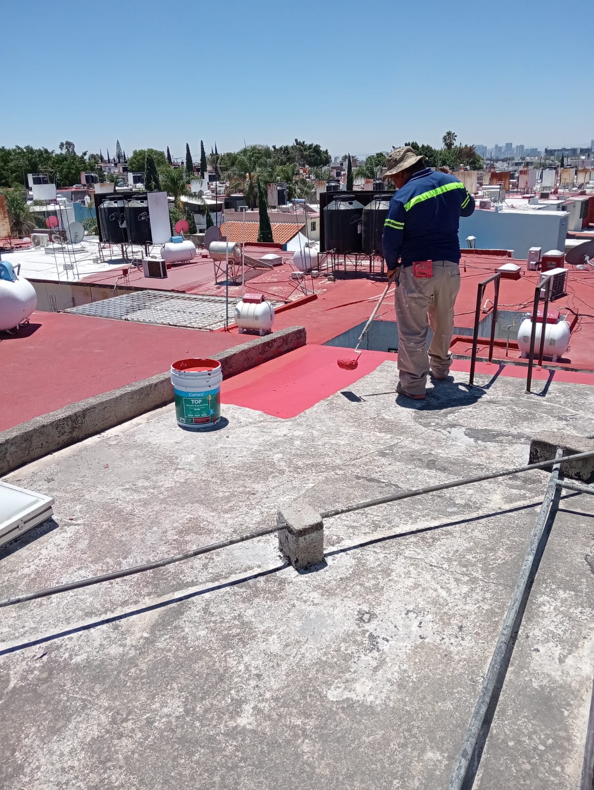 Trabajo en techo