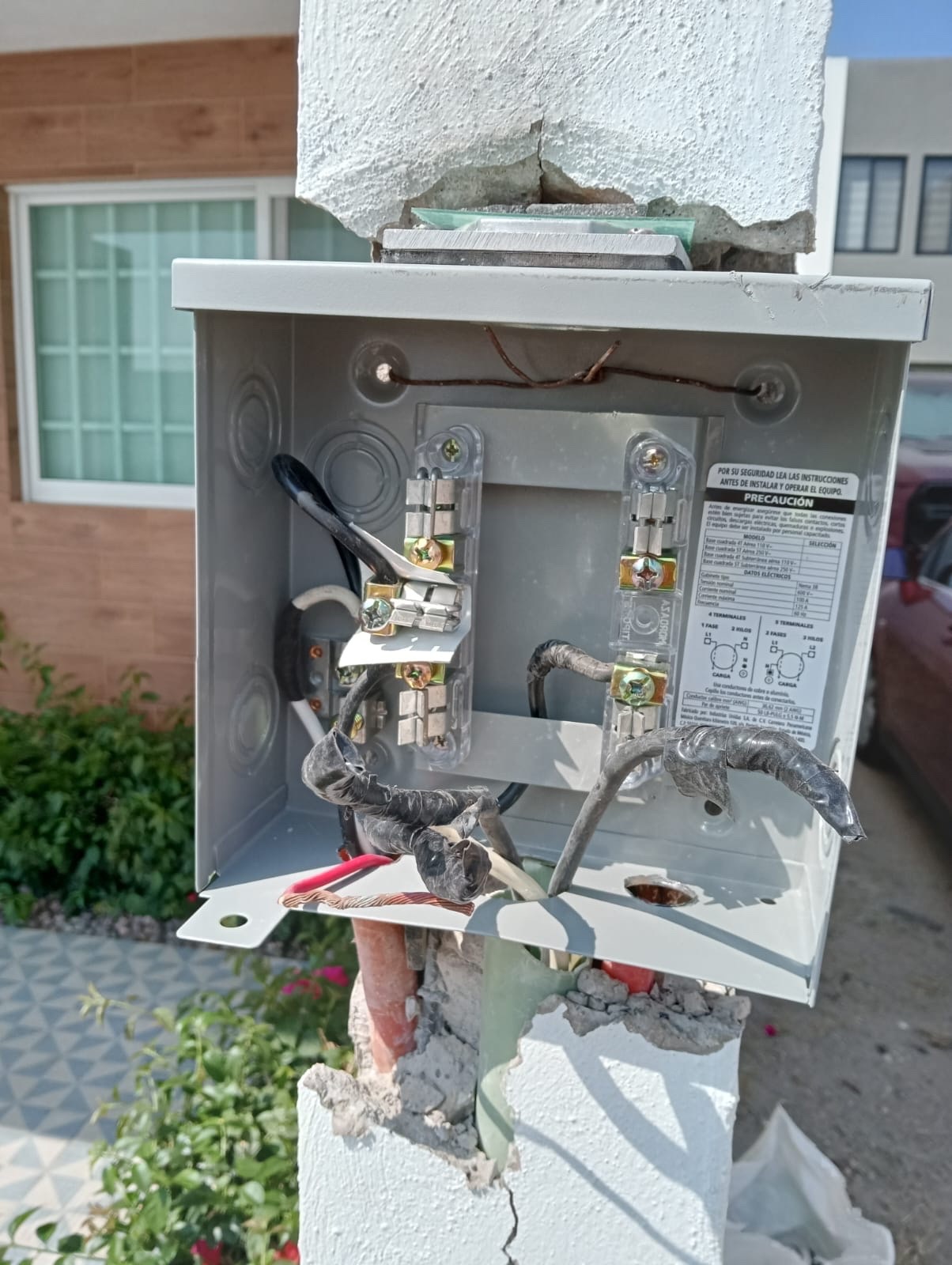 Trabajo eléctrico de Mg recidencial